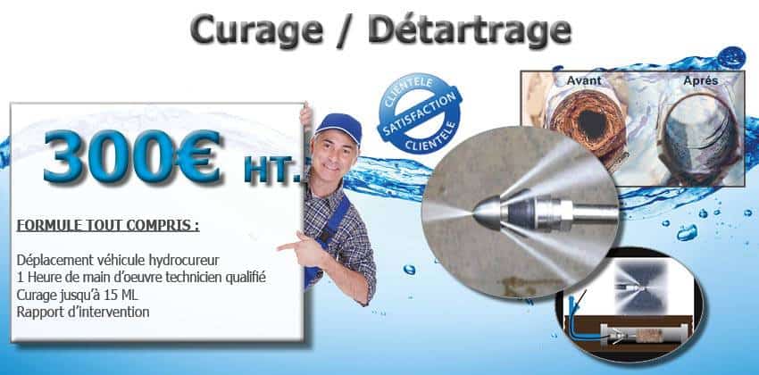 Curage canalisation